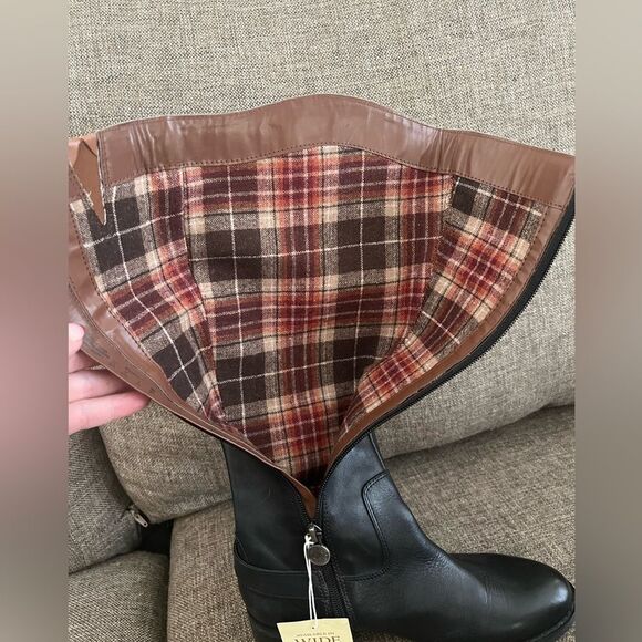 Franco Sarto Chipper Women's Riding Boot Winter Two Tone - Picture 8 of 8